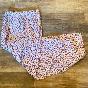 Dreams Co whit and purple pants - 5x pants